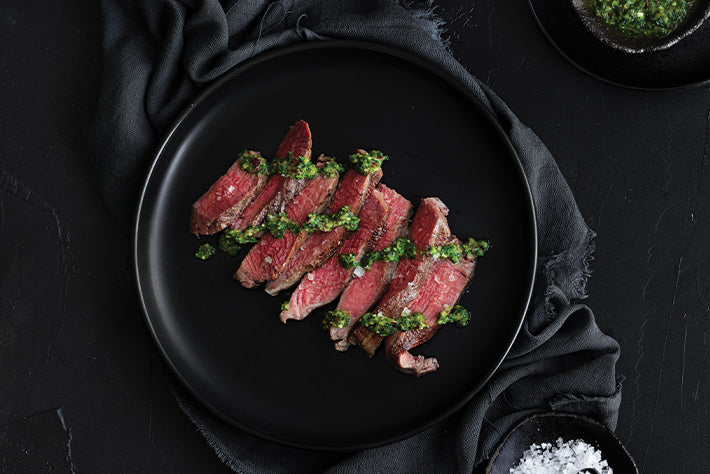 Steak with Easy Chimichurri