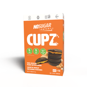No Sugar Keto Cup Dark Chocolate Peanut Butter Flavor - 10 Pack