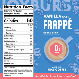 NEW! Joyburst Frappe Vanilla Flavor - 12 pack
