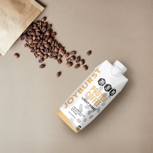 NEW! Joyburst Protein Coffee Light Roast 12 Pack