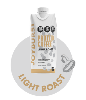NEW! Joyburst Protein Coffee Light Roast 12 Pack