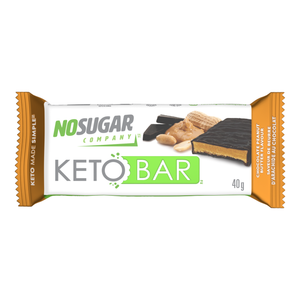 No Sugar Keto Bar Chocolate Peanut Butter - 12 Bars
