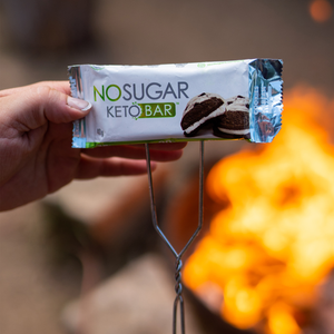 No Sugar Keto Bar Cookies and Cream - 12 Bars