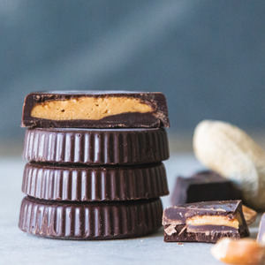 No Sugar Cupz Variety Pack 15x Dark Chocolate Peanut Butter & 15x Dark Chocolate Mint - No Sugar Company Inc.