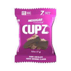 No Sugar Keto Cup Dark Chocolate Fudge Brownie - 30 Cups