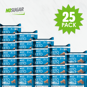 No Sugar Keto Shellz Chocolatey Caramel Pecan - 25 pieces