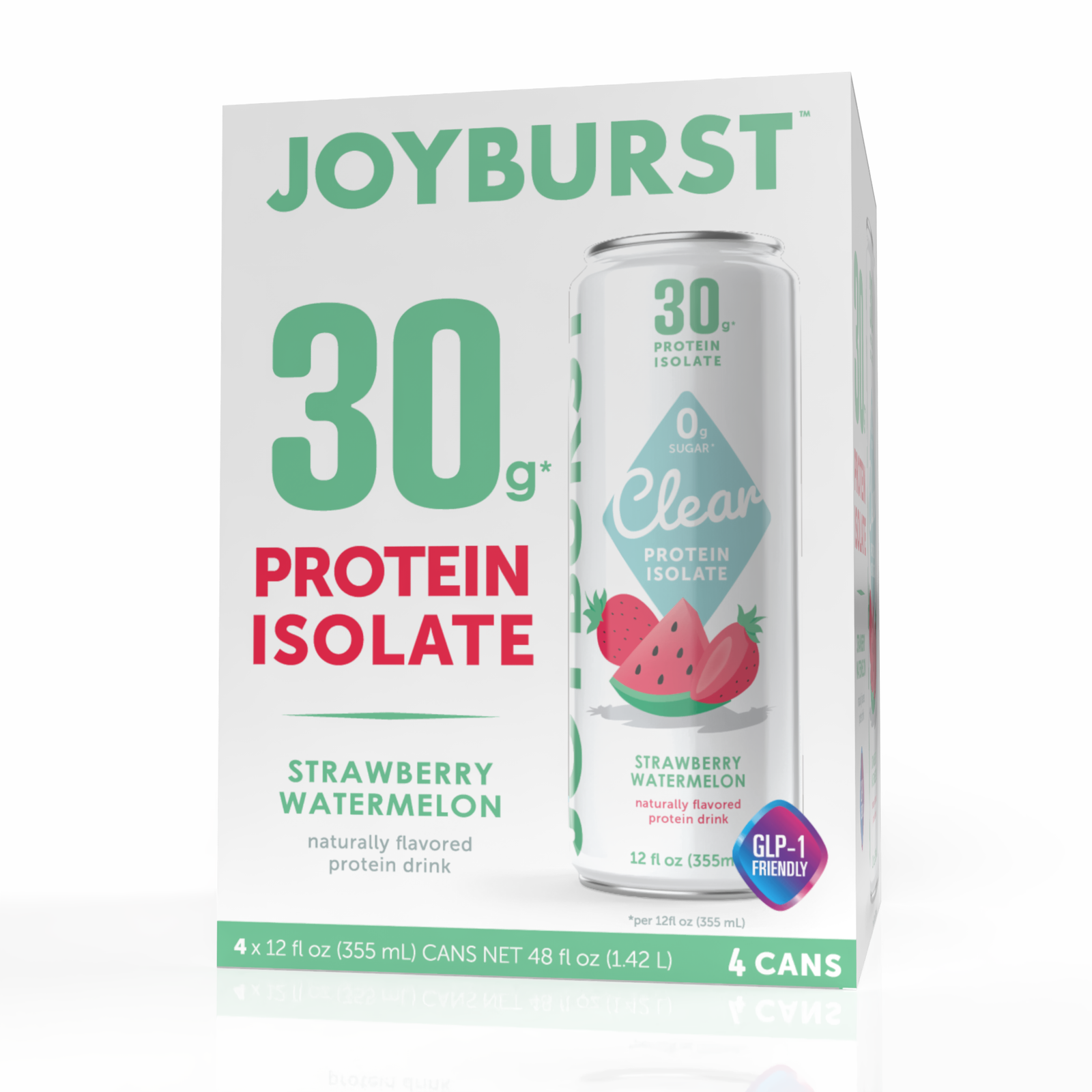 Joyburst Clear Protein - Strawberry Watermelon - 4ct