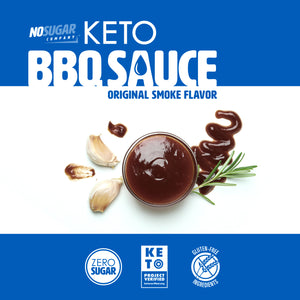 No Sugar Keto BBQ Sauce Original Smoke Flavor - 1 bottle