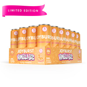 Joyburst Energy Drink Vanilla Ice - Orange Creamsicle 24 pack