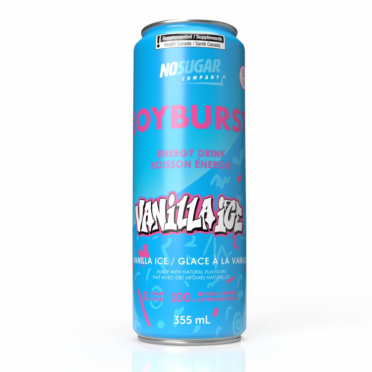 Joyburst Energy Drink Vanilla Ice - 12 pack (Canadian Version)