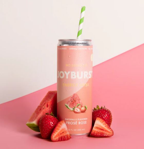 Joyburst Energy Drink Frose Rose - 12 pack (3 x 4ct)