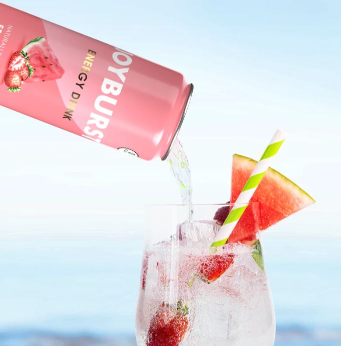 Joyburst Energy Drink Frose Rose - 12 pack (3 x 4ct)