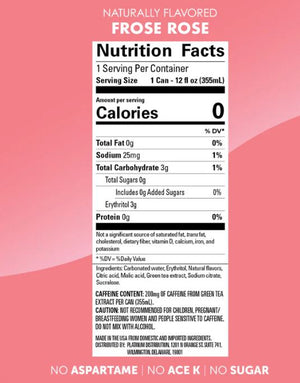 Joyburst Energy Drink Frose Rose - 12 pack (3 x 4ct)