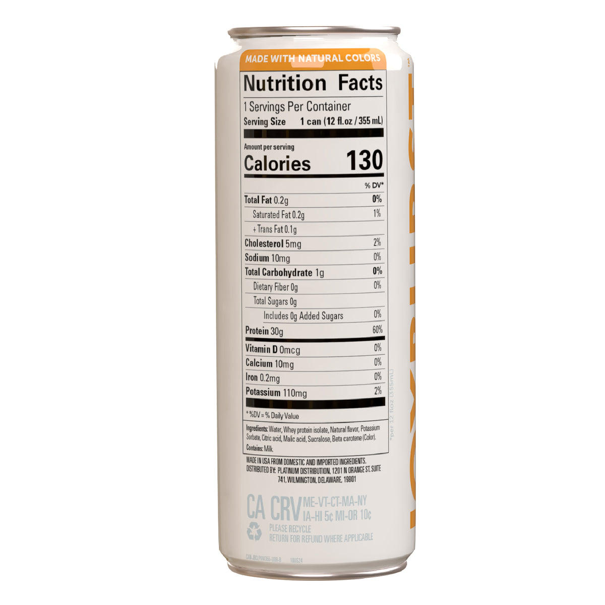 Joyburst Clear Protein - Orange Mango Flavor - 4ct