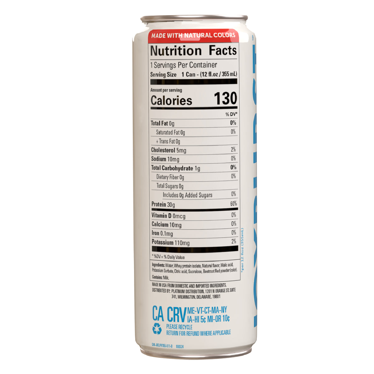 Joyburst Clear Protein - Icy Pop Flavor - 4ct