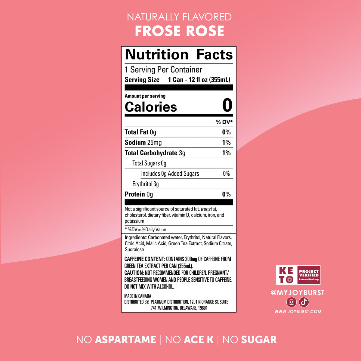 Joyburst Energy Drink Variety Pack - 12 pack