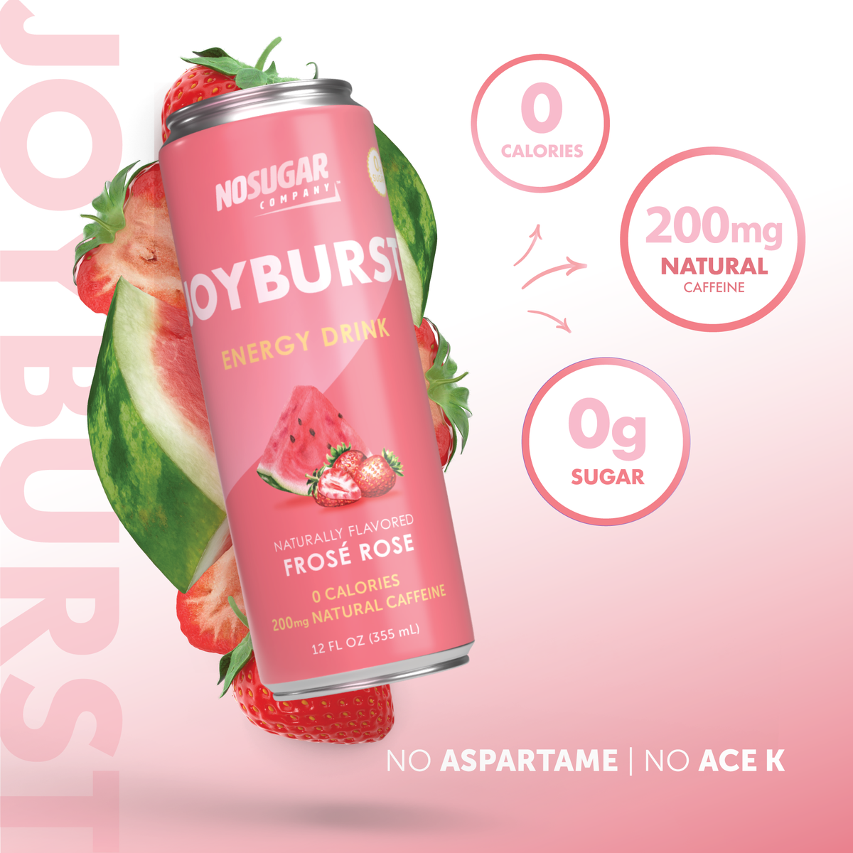 Joyburst Energy Drink Variety Pack - 12 pack