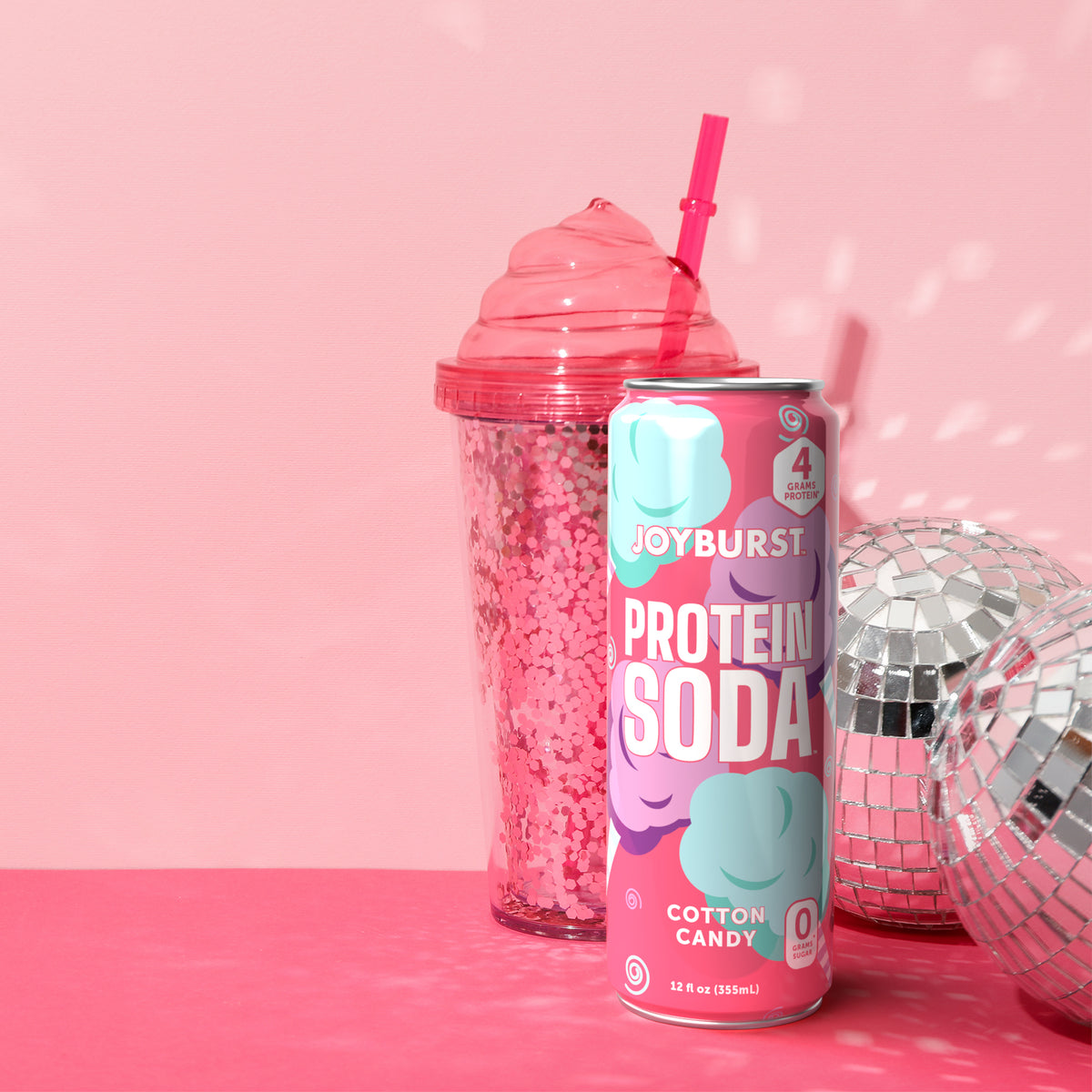 JOYBURST Protein Soda (4g) 15ct - Variety Pack