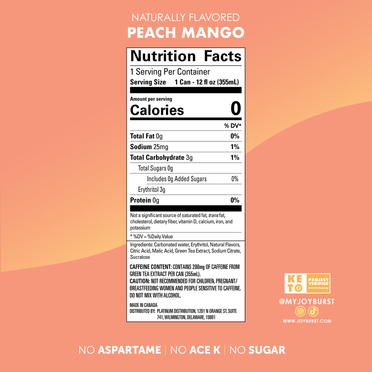 Joyburst Energy Drink Variety Pack - 12 pack