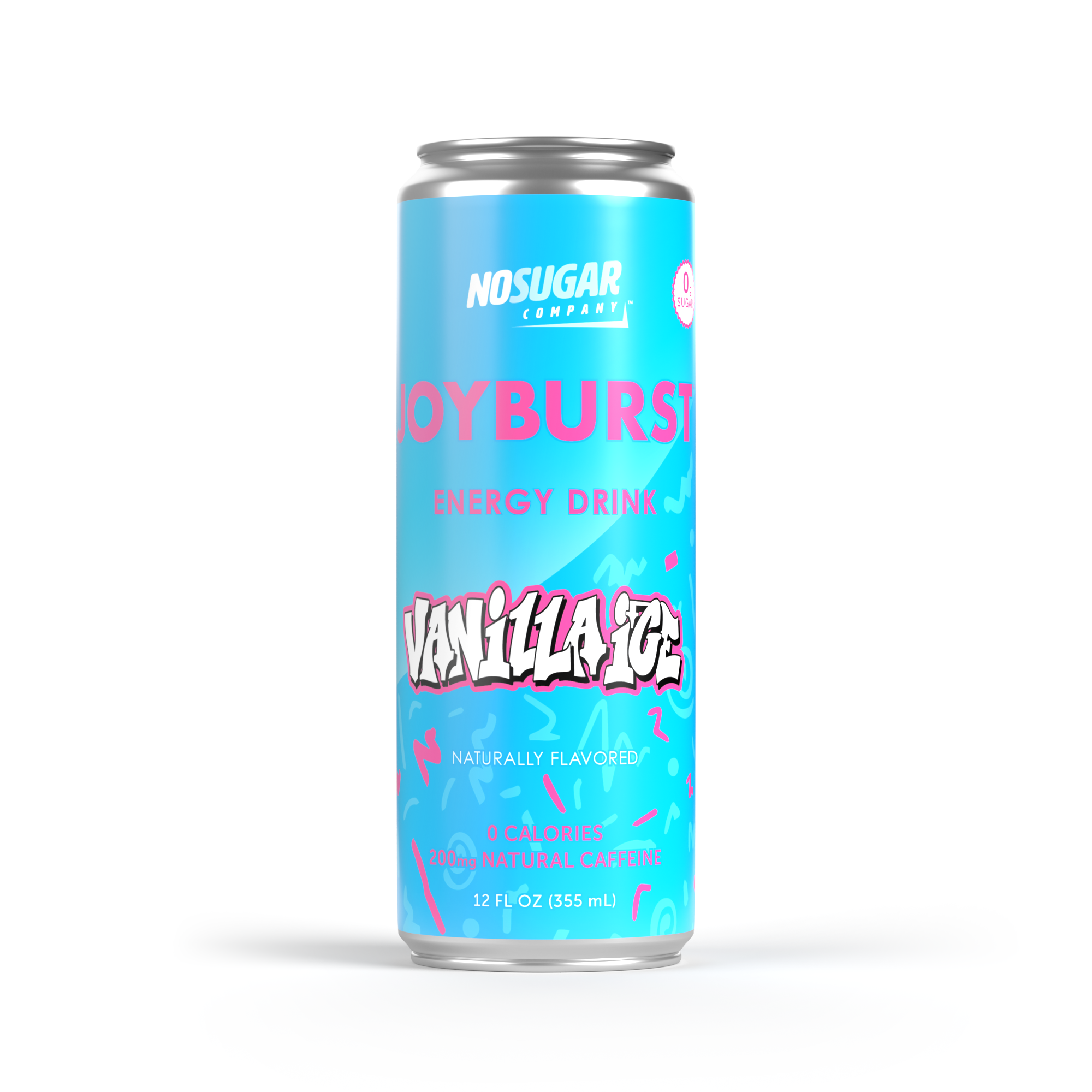 Keto-Friendly No Sugar Drinks | Joyburst Energy Vanilla Ice - No