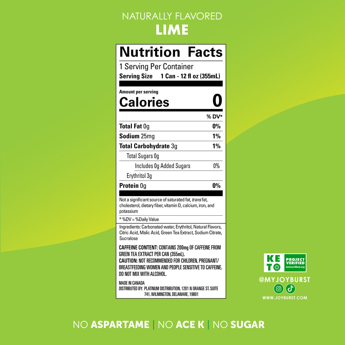 Joyburst Energy Drink Variety Pack - 12 pack