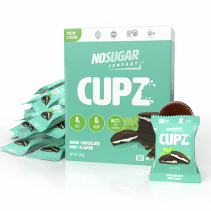 No Sugar Keto Cup Dark Chocolate Mint - 30 Cups