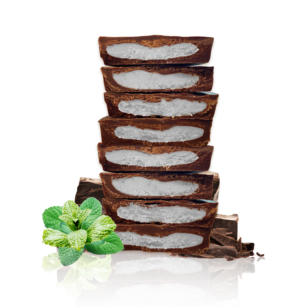 No Sugar Keto Cup Dark Chocolate Mint - 30 Cups
