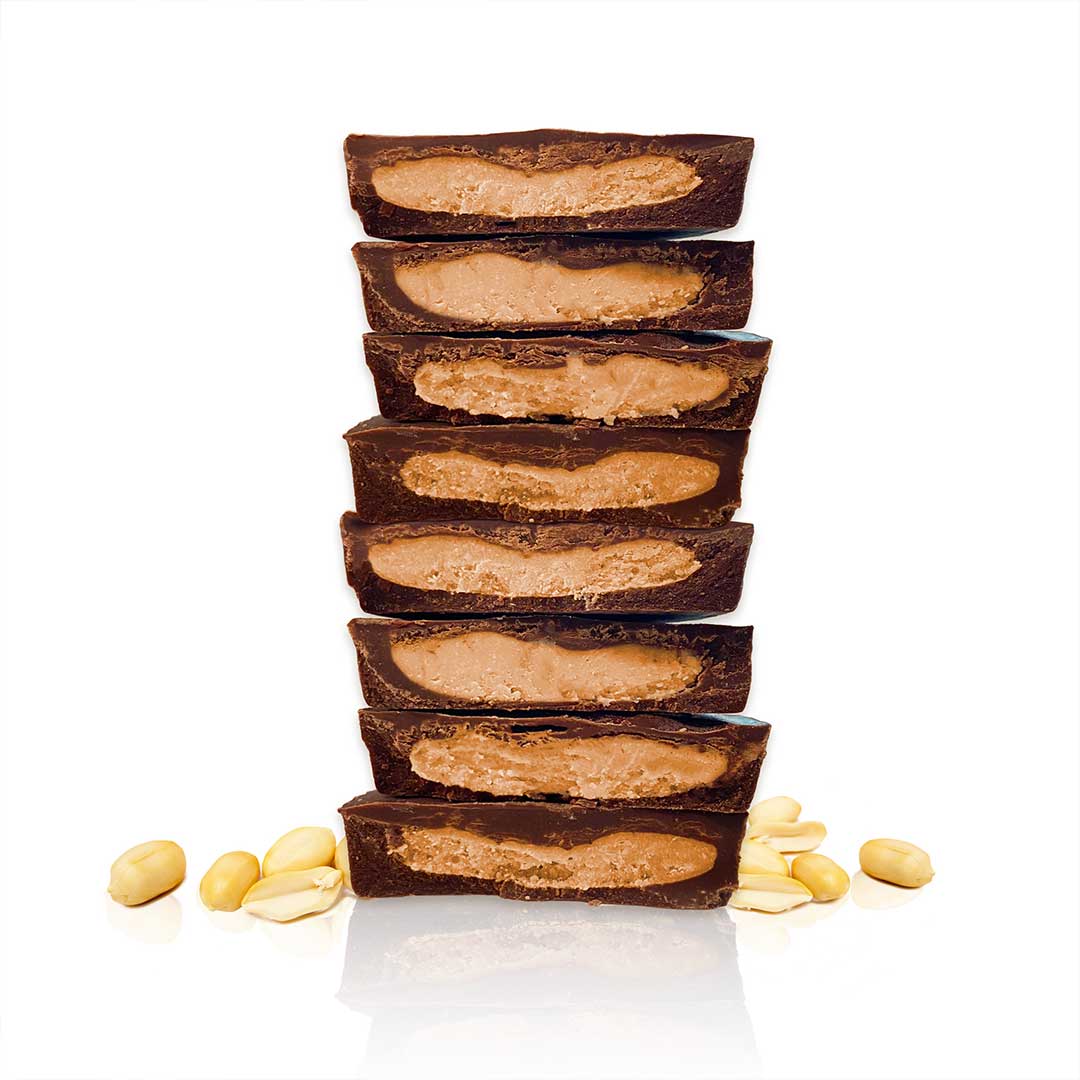 No Sugar Keto Cup Dark Chocolate Peanut Butter Flavor - 10 Pack