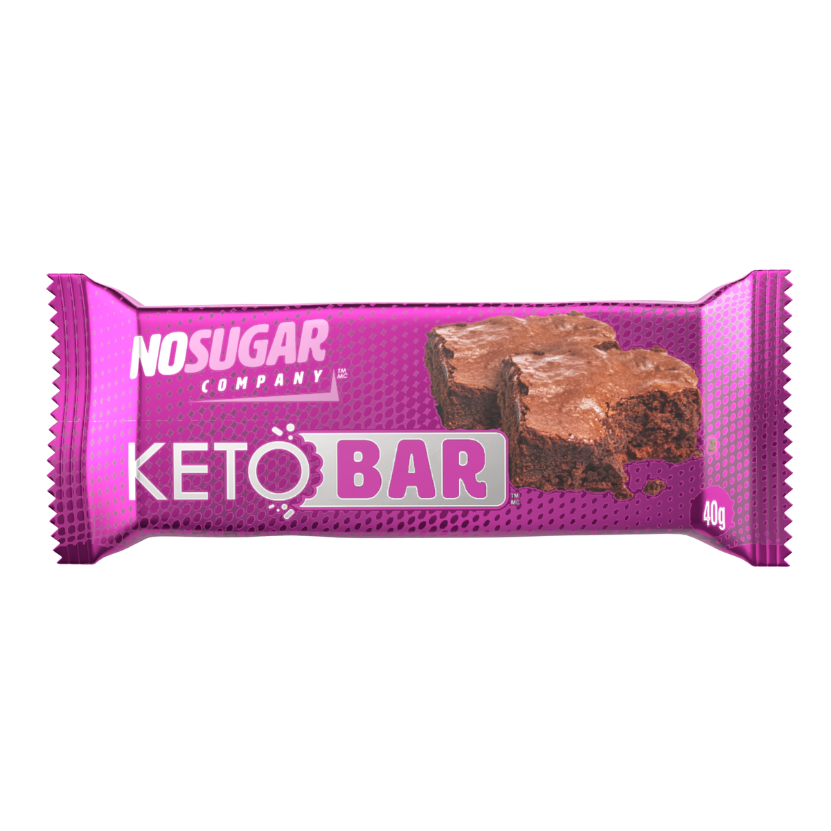 No Sugar Bar Chocolate Fudge Brownie 12ct US (New Look!)