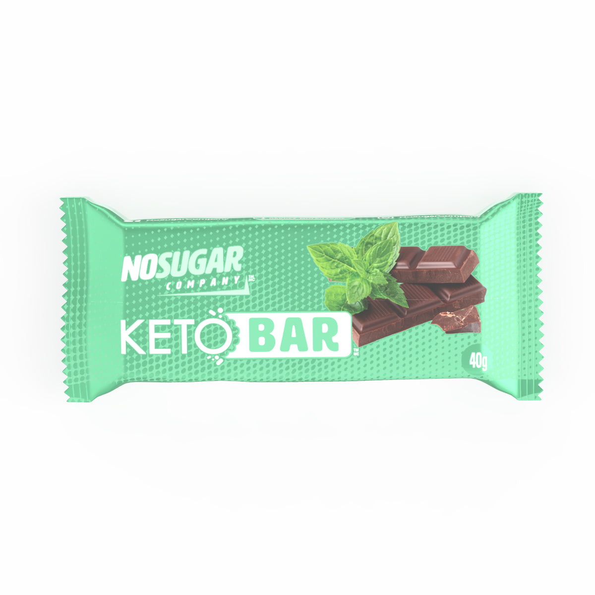 No Sugar Bar Chocolate Mint 12ct (New Look!)