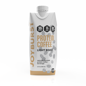 NEW! Joyburst Protein Coffee Light Roast 12 Pack