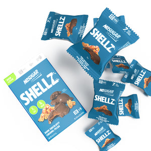 No Sugar Keto Shellz Chocolatey Caramel Pecan - 9 pieces