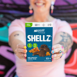 No Sugar Keto Shellz Chocolatey Caramel Pecan - 9 pieces