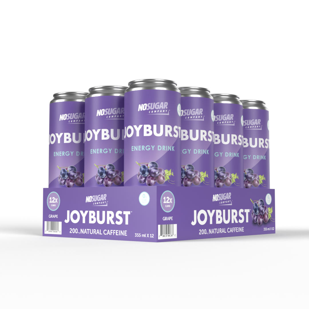 Joyburst Energy Drink Grape - 12 pack